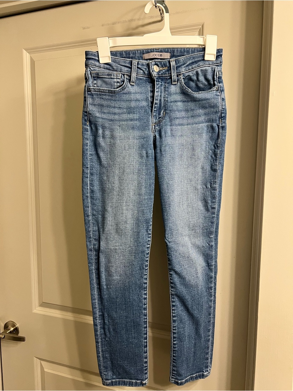 Joe's Jeans Light Blue Curvy Skinny Crop Jeans